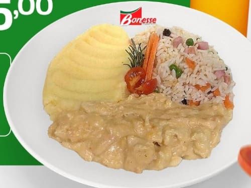 Strogonoff de Frango (Duplo)